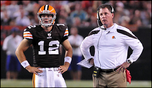 Browns To Keep QB Thad Lewis, Drop Either Colt McCoy Or Seneca Wallace-pat-shurmur-colt-mccoy.png